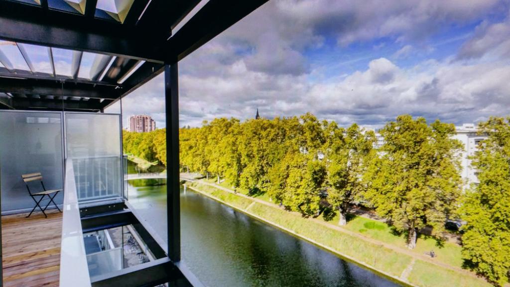 Studio Avec Terrace Docks Strasbourg Exteriör bild